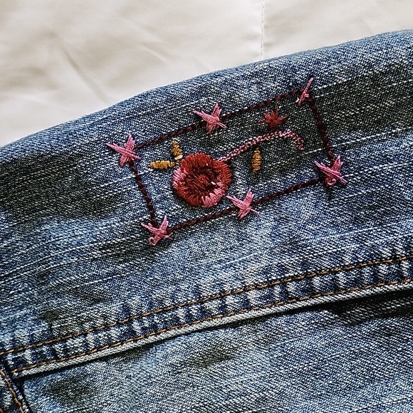 little girls denim jacket - Picture 7 of 8